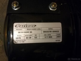 Sněžná fréza + zametací kartáč - 8