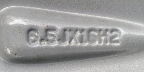 16"ZÁNOVNÍ ALU LITÉ DISKY 5x112 ORIG AUDI - 8
