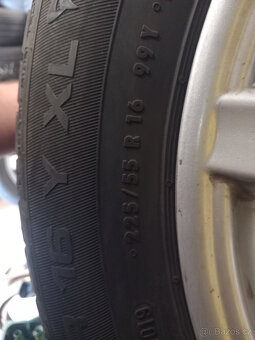BMW LETNÍ KOLA 225/55R16 PĚKNÝ STAV - 8