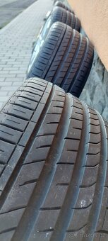 Prodám kompletní sadu ALU kol s letní pneu 245/40 R18 - 8