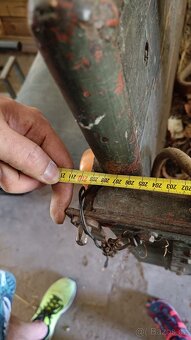 vozík vlečka domácí výroby za malotraktor fréza - 8