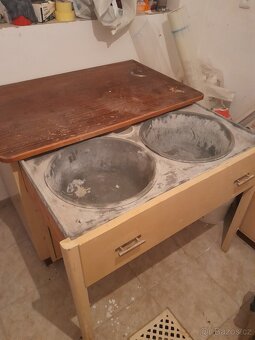 Starožitný špajz+dřez Zenit - 8