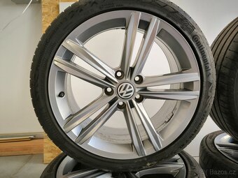 Elektrony original VW 5x112 R18 7,5Jx18H2 ET51 s pneu - 8