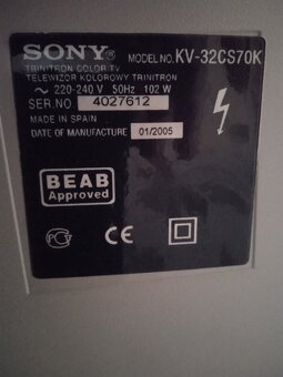 Sony WEGA Trinitron - 8