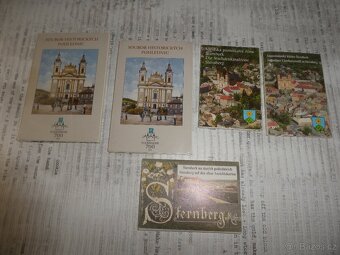 Sběratelské pohlednice, leporela a propisky - 8