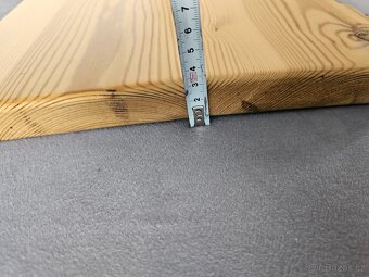 Dřevěná zábrana k posteli - masiv - 8