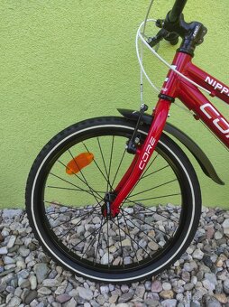 Značkové dětské kolo CORE NIPPER 20" (červená)2 - 8