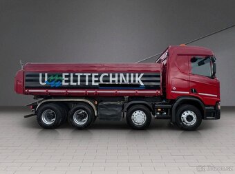 Scania R 520 8x4 třístranný sklápěč MEILLER - 8
