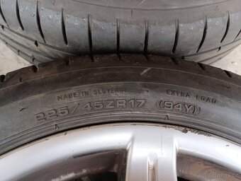 Alu disky Anzio 17" + pneumatiky Dunlop Sport Maxx - 8