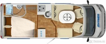 Prodám obytné auto Hymer T554 cl - snížení ceny - 8