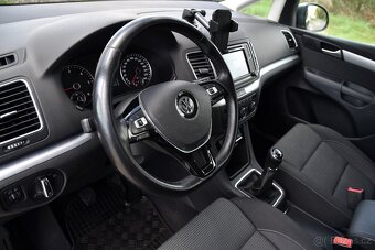 Volkswagen Sharan 2.0 TDi,KLIMA,VÝHŘEV,TEMP,TZ,2xSADA KOL,ČR - 8