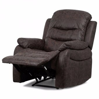 Polohovací křeslo TV-4086 hnědá, šedá  látka - 8