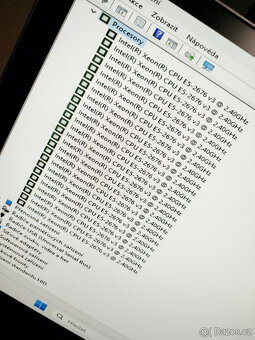 Nove slozene / 64 GB Ram CPU 24x Core Threads / Nove baleni - 8