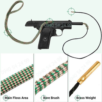Čistenie zbrane BORESNAKE - 8