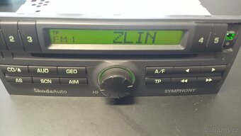 Autorádio škoda Symphony Fabia 1 CD vada - 8