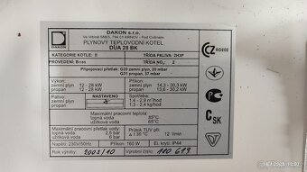 🔥 Kotel Dakon DUA 28 BK plně funkční ✅ - 8