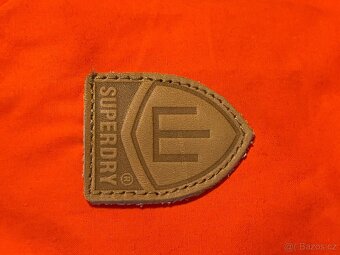Super Dry bunda, 3/4 parka, oranžová “S” spíše “M” - 8