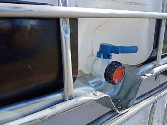 IIBC nádrže kontejnery na 1000 litrů bílé pěkné - 8