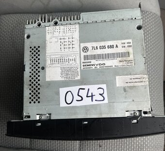 Rádio VW RNS510 7L6035680A - 8