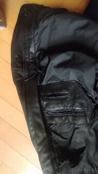 Kožená bunda černá vel. XL/XXL - 8