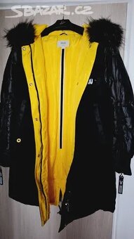 Dámská zimní bunda,parka vel.XLtop stav jako nové - 8