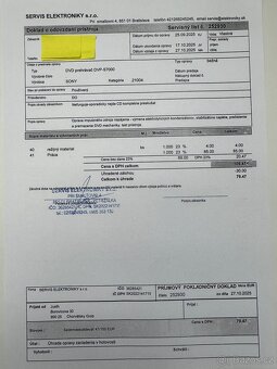 Predám CD, DVD prehrávač Sony DVP-S7000 - 8