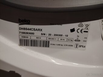 TOP sušička Beko Premium (A+++)  AirTouch - 8