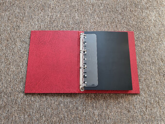 Albové desky LEUCHTTURM VARIO F + zasklené listy POFIS 75 ks - 8