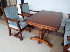 Sedací souprava, starožitnost, nádherný set - 8