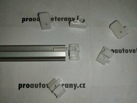 Koncovka univerzální kedrové lišty 9mm - sada levá a pravá - 8