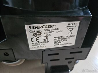 Kontaktní gril Silvercrest SKGE 2000 C3 - 8