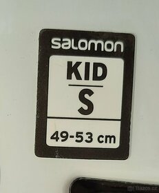 Dětská lyžařská helma SALOMON s brýlemi - 8