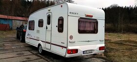 Anglický karavan Swift + až 5 osob + vyklápěcí palanda - 8
