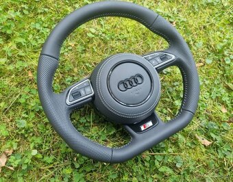 VOLANT AUDI KOŽENÝ MULTIFUNKCNY s AIRBAGOM - 8