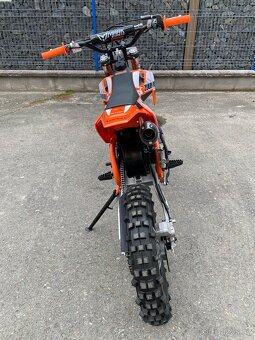 Pitbike Zuumav S3 125cc 14/12 (poloautomat) - oranžová - 8