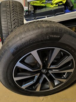 ALU kola Toyota Highlander 5x114,3 R18, Originál,zimpne+TPMS - 8