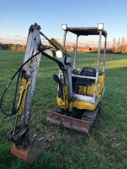 Minibagr, mini bagr, bagřík, nakladač, JCB Perkins - 8