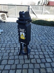 Kuželová štípačka půdní vrták míchačka na minibagr - 8