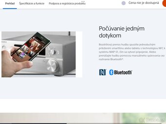 SONY MAP-S1 Hi-res audio system NOVÝ pův. cena 25 000,- - 8