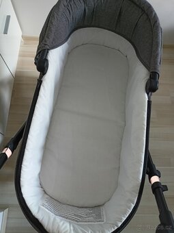 Kinderkraft Prime Lite šedý 2v1 2020 + příslušenství - 8