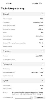 Apple MacBook Pro 14" / M2 Pro / 16GB / 512GB (2023) - 8