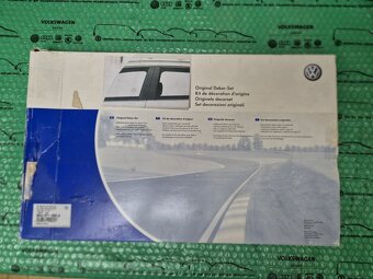dekorační polep B sloupků dveří carbon design VW Golf VI od - 8