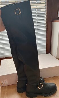 Jimmy Choo Biker Boots - Biker II Over the knee - 8