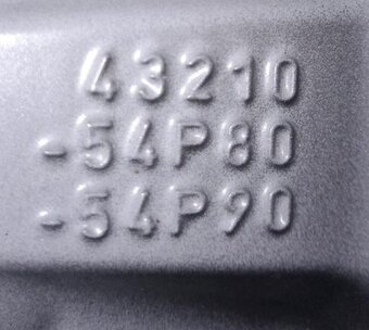 alu kola SUZUKI ●nové● - 8