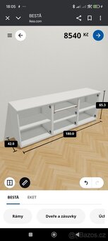 TV stěna / komoda IKEA BESTA - 8