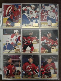 Predám hokejové kartičky ultra fleer 94-95 set druha seria - 8