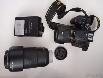 Fotoaparát NIKON D5600 + příslušenství - 8