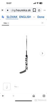 Brankárska hokejka CCM Eflex JR 23” - 8