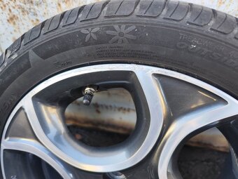 15"letní alu sada 4x100 origo Kia Picanto 175/50 TPMS - 8