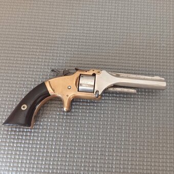 7raný revolver US Smith Wesson 1 model ráže .22 short TOP - 8